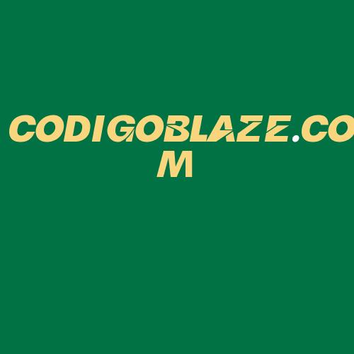 Logo da CODIGOBLAZE